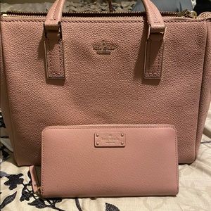 Kate spade purse and wallet